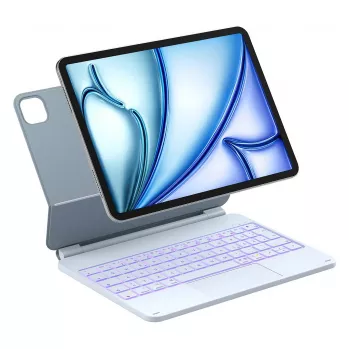Folio Bluetooth klaviatuuriga ümbris Inateck KB09119 iPad Air/Pro 11-tollisele (27,9 cm), 500 mAh aku, sinine