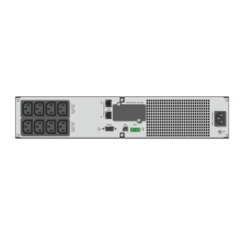 UPS EVER RT 1000 T 1000VA 800W – rack/torn online UPS, 1000 VA, 800 W väljund