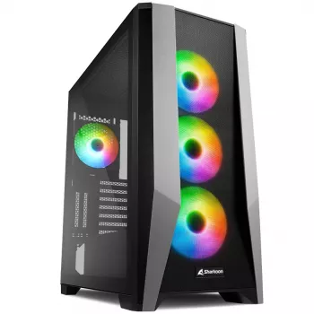 Sharkoon TG7M RGB - korpus - E-ATX - külgpaneel aknaga (karastatud klaas)