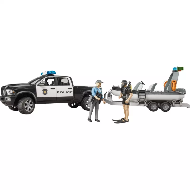 Dodge RAM 2500 politseipikap paadiga
