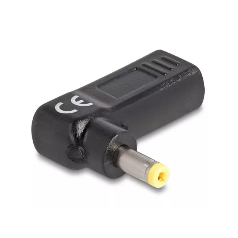 DeLOCK Adapter USB USB-C emane HP 4,8 x 1,7 mm isane 90° nurga all
