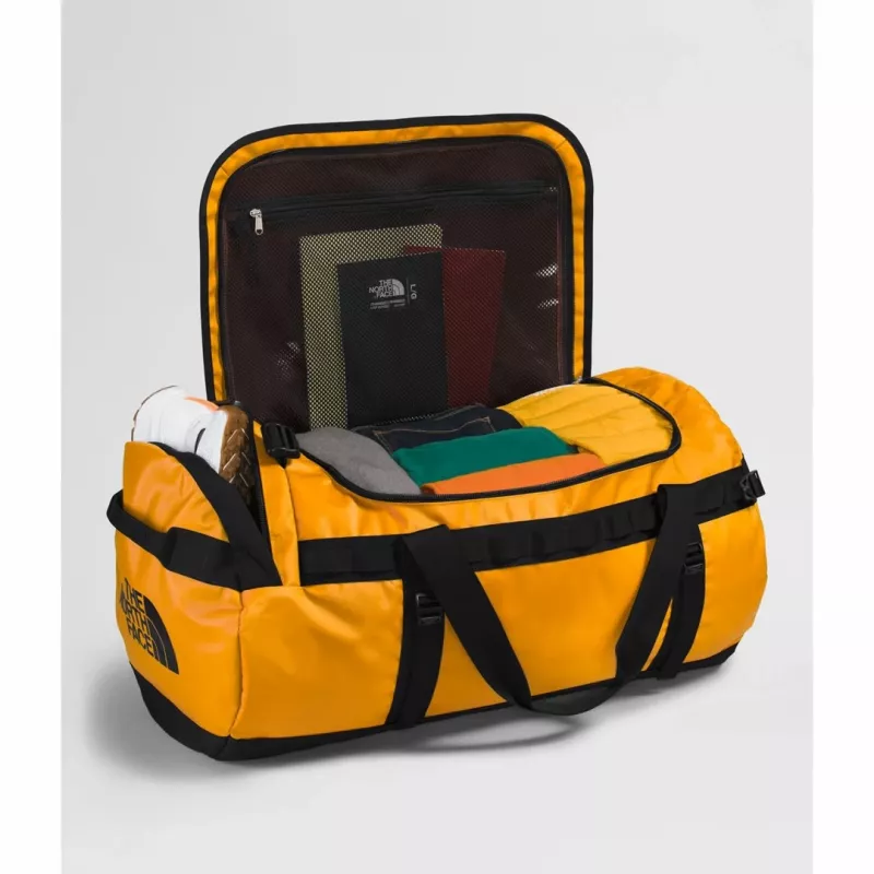 The North Face Base Camp Duffel L spordikott 95 L Polüester Must, Kollane