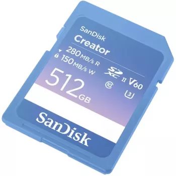 Flash-mälu SanDisk 512 GB SDXC UHS-II Creator
