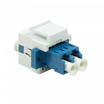 Logilink Keystone modulaarpistik LC-Duplex Single sinine/valge (NK0030)