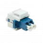 Logilink Keystone modulaarpistik LC-Duplex Single sinine/valge (NK0030)