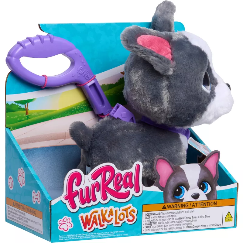 furReal Walk-a-Lots prantsuse buldog, mängufiguur