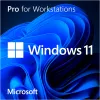 Windows 11 Pro for Workstations, operatsioonisüsteemi tarkvara 64-bitine, saksa keel, DVD-ROM