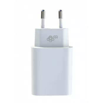 Universal charger 2x3A USB C + USB A Võimsus Delivery Valge