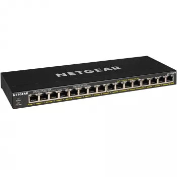 NETGEAR GS316PP haldamata Gigabit Ethernet (10/100/1000) Power over Ethernet (PoE) Must