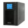 Qoltec 53042 katkematu toiteallikas (UPS) topeltmuundusega (Online) 1 kVA 800 W 2 vahelduvvoolu pistikupesa