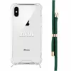 Telefoni kaelakee ümbris Lookabe iPhone X / Xs jaoks — kuldne rohelise rihmaga