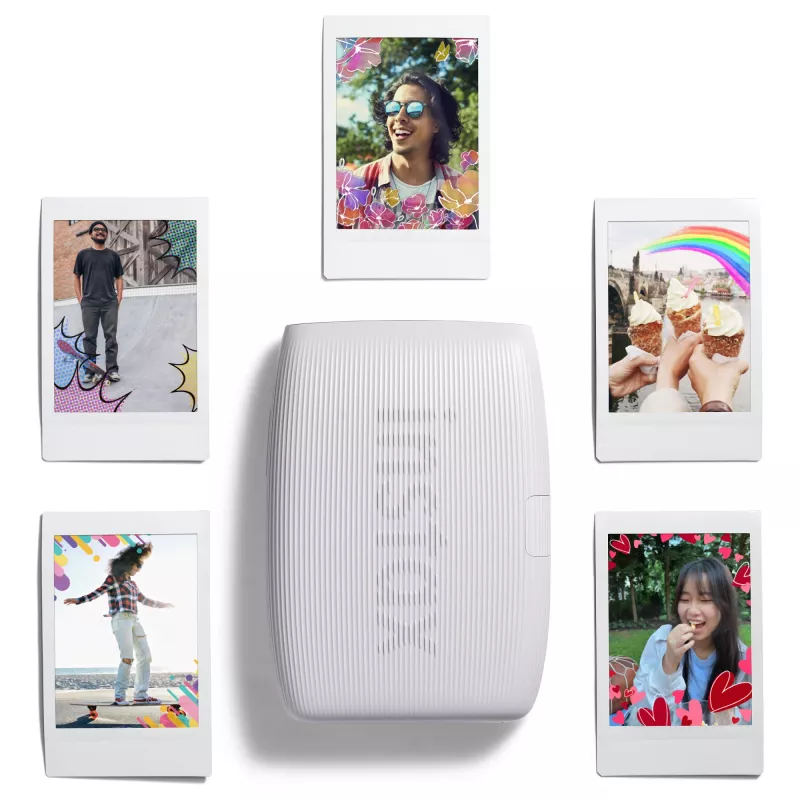 Fotoprinter Fujifilm Instax Mini Link 3 valge Bluetooth kaasaskantav kiirprinter nutitelefoni fotodele