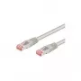 Wentronic Goobay CAT 6 Patch-kaabel, S/FTP (PiMF), hall, 7,5 m - CCA vasesegu (93650)