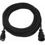 Pikenduskaabel PSSO 30245709 3x1,5 mm² 20 m Must