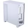 PHANTEKS NV-Series NV5 MK2 ATX-korpus, karastatud klaas, DRGB - matt valge + 3-pack M25 Gen2 PWM D-RGB ventilaator reverse blade + 1x tavaline ventilaator - 120 mm