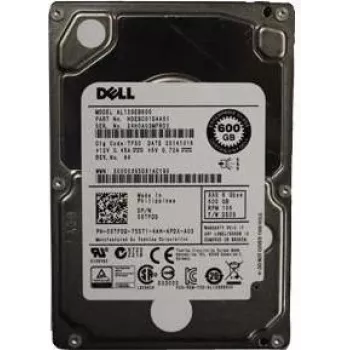 2.5-tolline Dell HD 600G SAS 10K 2.5 T-13SE E/C kõvaketas, 600 GB, 10 000 p/min, SAS-liides