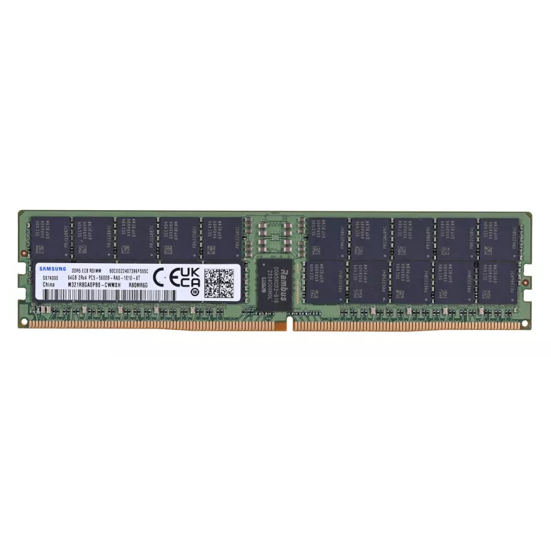 Samsung M321R8GA0PB0-CWM mälumoodul 64 GB 1 x 64 GB DDR5 5600 MHz ECC
