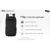 Reisiseljakott Nitecore BP18 — must nailon/polüester, 240×160×470 mm