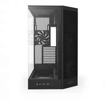 NZXT H9 Air Flow (2025) suur kahekambriline keskmine tornkorpus - must