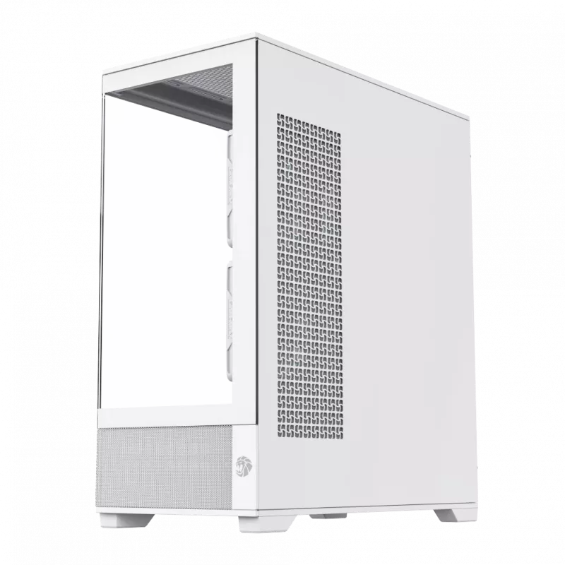Gamemax korpus | VISTA 2 AW | Valge | Midi Tower | Toiteplokk pole kaasas