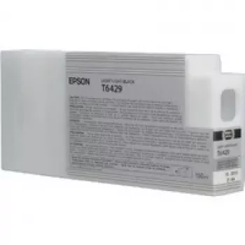 Epson T6429 hele-helemust tindikassett (150 ml), standardmahutavus, hele-helemust, pigmendipõhine tint, 150 ml, 1 tk