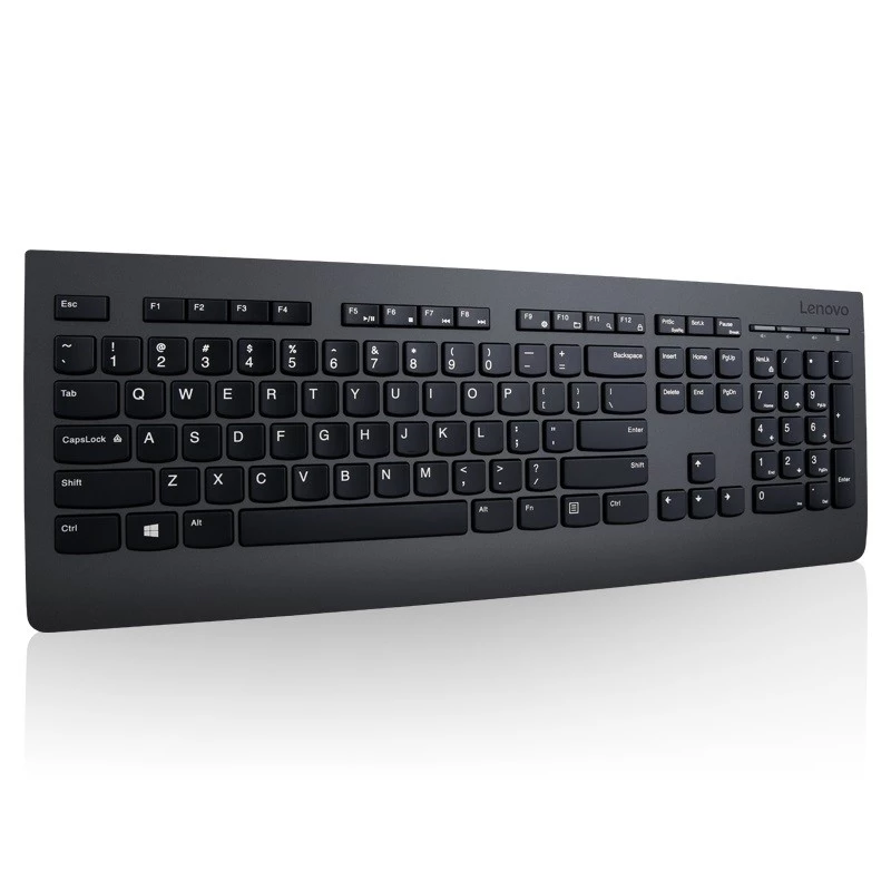 Lenovo 4X30H56874 klaviatuur Universaalne RF-juhtmevaba QWERTY USA inglise must