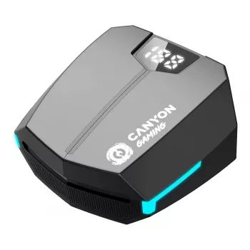 Canyon GTWS-2 Kõrvaklapid Juhtmevabad Ear Hook Mängude USB Type-C Laadimisdokk Must (CND-GTWS2B)