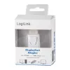 Kaabli soovaheti LogiLink CV0100 DisplayPort HDMI-le, valge