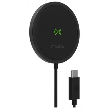 Juhtmevaba laadimisalus mophie 15W Snap Plus siseruumide laadija nutitelefonile, must