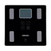 Elektrooniline isikukaal Omron VIVA — ruudukujuline, must, max 150 kg, 100 g täpsus, keharasv/BMI/BMR, 30 kasutaja mälu