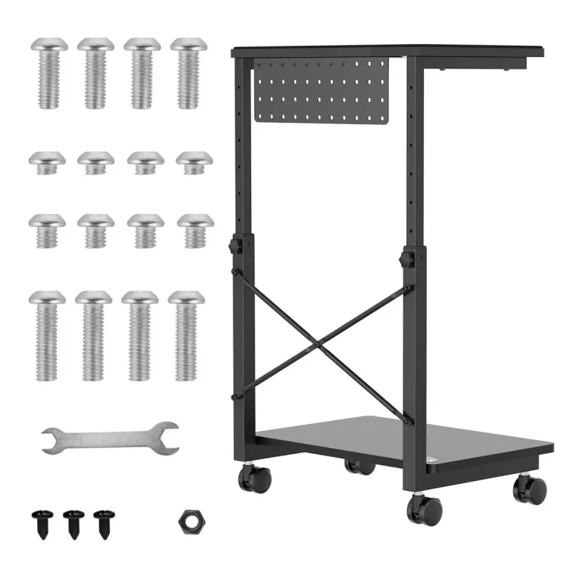 CPU Trolley Stand NanoRS riiuliga, 80kg max, reguleeritav kõrgus 550~850mm, RS430