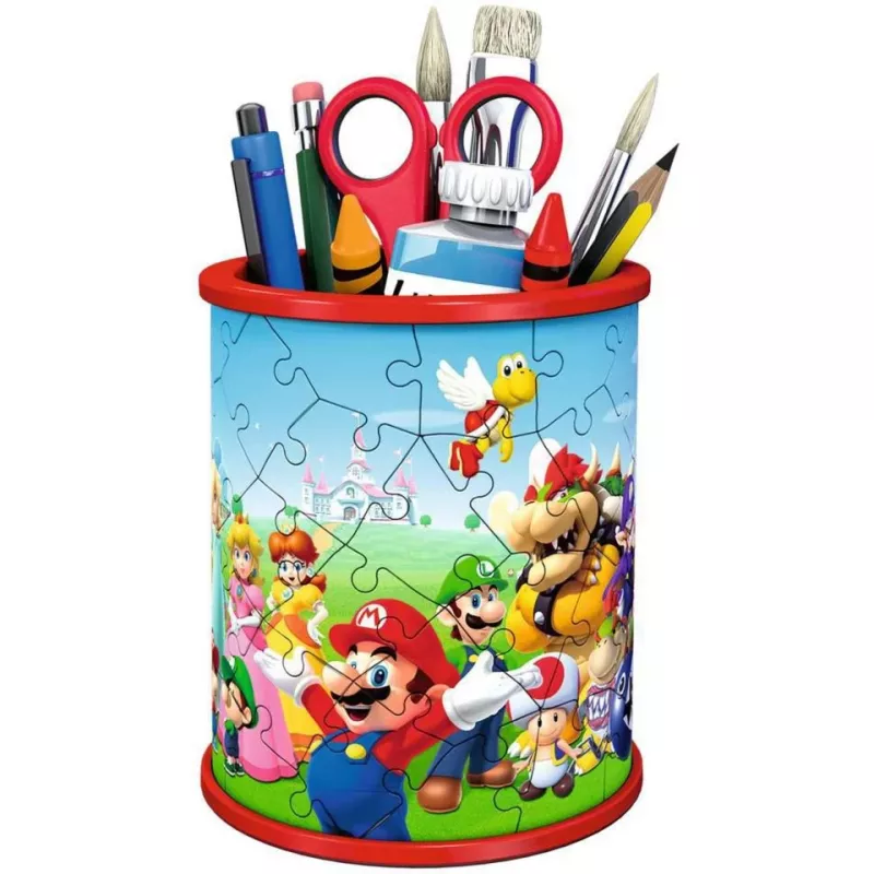 3D pusle Ravensburger Super Mario Pliiatsihoidja 54 tk