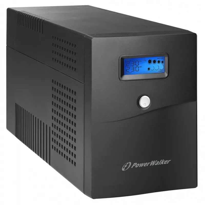 Katkematu toiteallikas PowerWalker VI 3000 SCL FR 3 kVA / 1,8 kW, Line-Interactive, 4x E-tüüpi pistikupesa, 18 Ah aku (2×12 V)