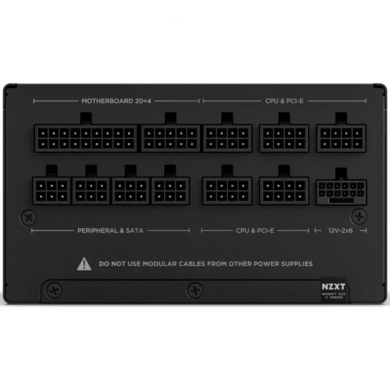 Toiteplokk NZXT C-Series C850 850W, modulaarne, 80+ Gold, ATX 3.1