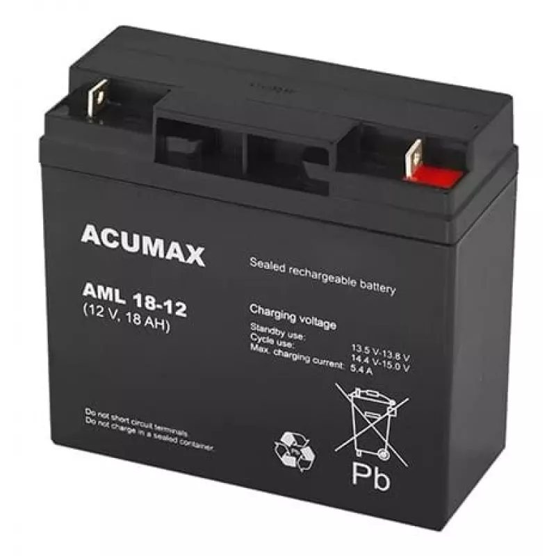 Aku EMU Electronic AM 18-12 VRLA AGM 12 V 18 Ah