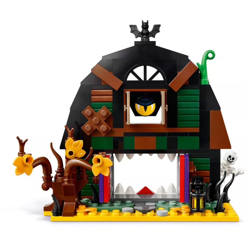 Ehitusmänguasi LEGO Iconic Halloween Barn 40721 komplekt, 205 tükki, 1 minifiguur, 140×170×60 mm