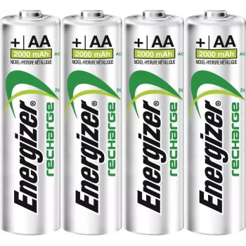 Energizer ACCU Recharge Power Plus NiMH laetavad AA patareid 2000mAh 4-pakk