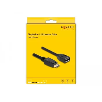 DeLOCK DisplayPort 1.2 pikenduskaabel 4K 60 Hz 5 m
