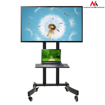 Monitorialus Maclean MC-739 165.1 cm (65 tolli) põrandale Must