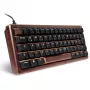 Sharkoon 100068100 klaviatuur kontor USB QWERTZ saksa puit 61 klahvi RGB LED