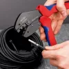 Pressimistangid Knipex 97 33 03 MultiCrimp MC4 ja MC4 EVO2 PV-pistikutele