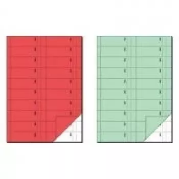sigel Formularbuch Bonbuch, A4, 1000 Abrisse, Blue 2 x 50 Sheets (BO115)