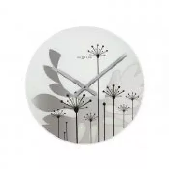 NeXtime klok 8088 Grass, Ø43 cm, sein, hall