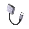 USB-C audio adapter SANDBERG PD65W 136-67 USB-C PD läbivooluga