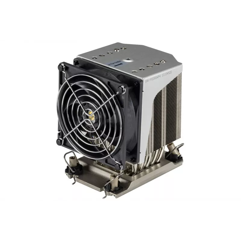 Supermicro SNK-P0080AP4 arvutijahutussüsteem Protsessori õhkjahuti 9.2 cm Must, roostevaba teras