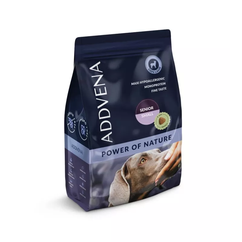 ADDVENA Power of Nature Senior Small Lamb - kuiv koeratoit - 2,5 kg