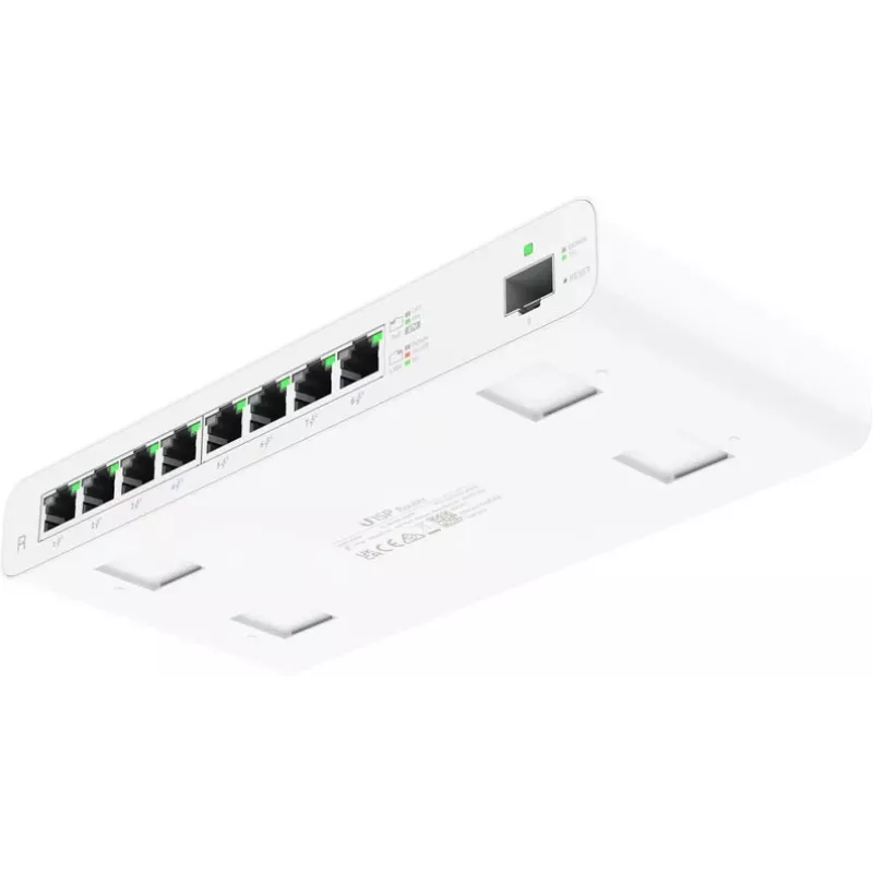 Ubiquiti UISP ruuter, juhtmega ruuter, Gigabit Ethernet, valge