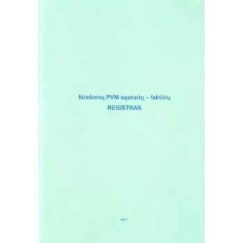VAT müügiarvete registriraamat, A4, 48 lehekülge (0720-061)