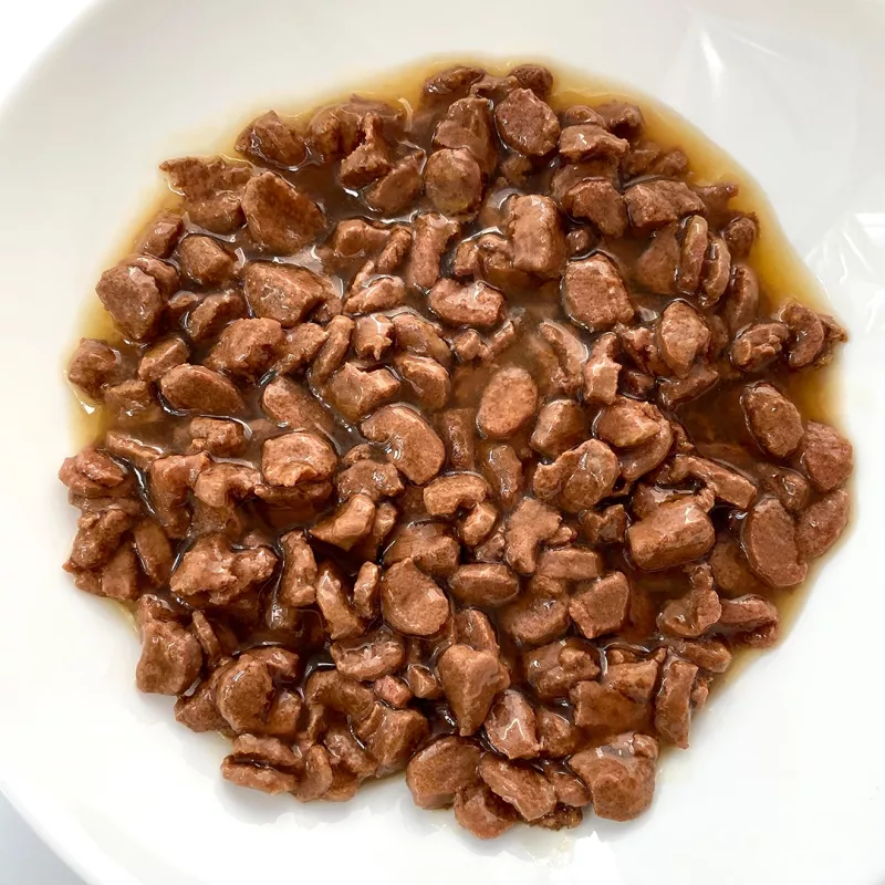 PUPIL Prime rikas veise- ja maksalihaga - märg kassitoit - 400g