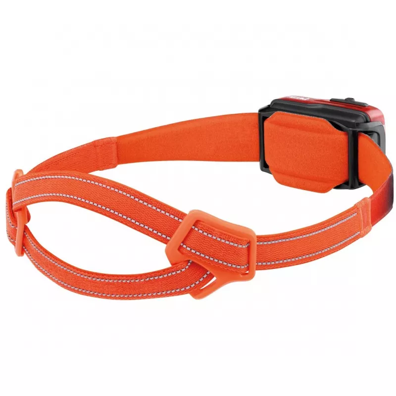 Petzl SWIFT RL musta, oranži ja valge peapaelaga LED-taskulamp